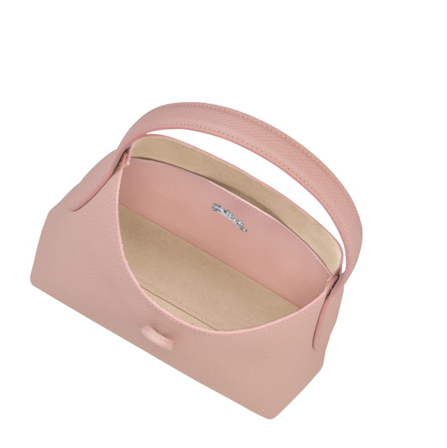 Longchamp Roseau XS Schoudertassen Dames Lichtroze | NL-SB53087