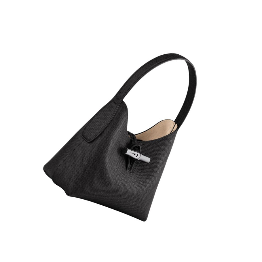 Longchamp Roseau XS Schoudertassen Dames Zwart | NL-TM54628