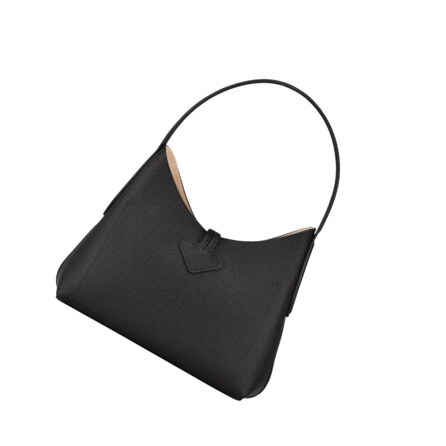 Longchamp Roseau XS Schoudertassen Dames Zwart | NL-TM54628