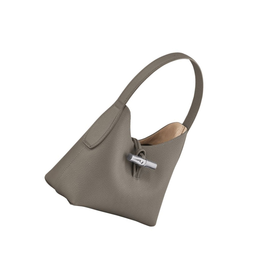 Longchamp Roseau XS Schoudertassen Dames Grijs | NL-UQ63051