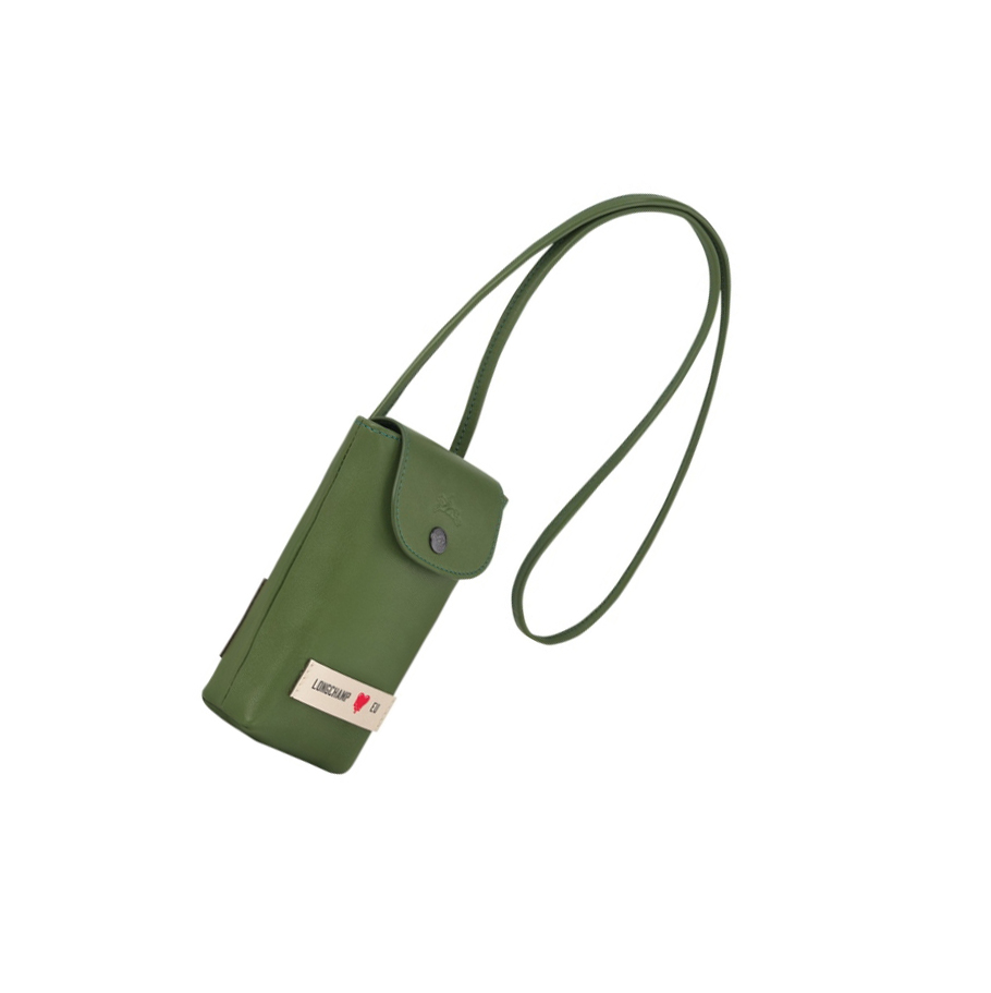 Longchamp X Eu Hoesje Dames Groen | NL-QB04896