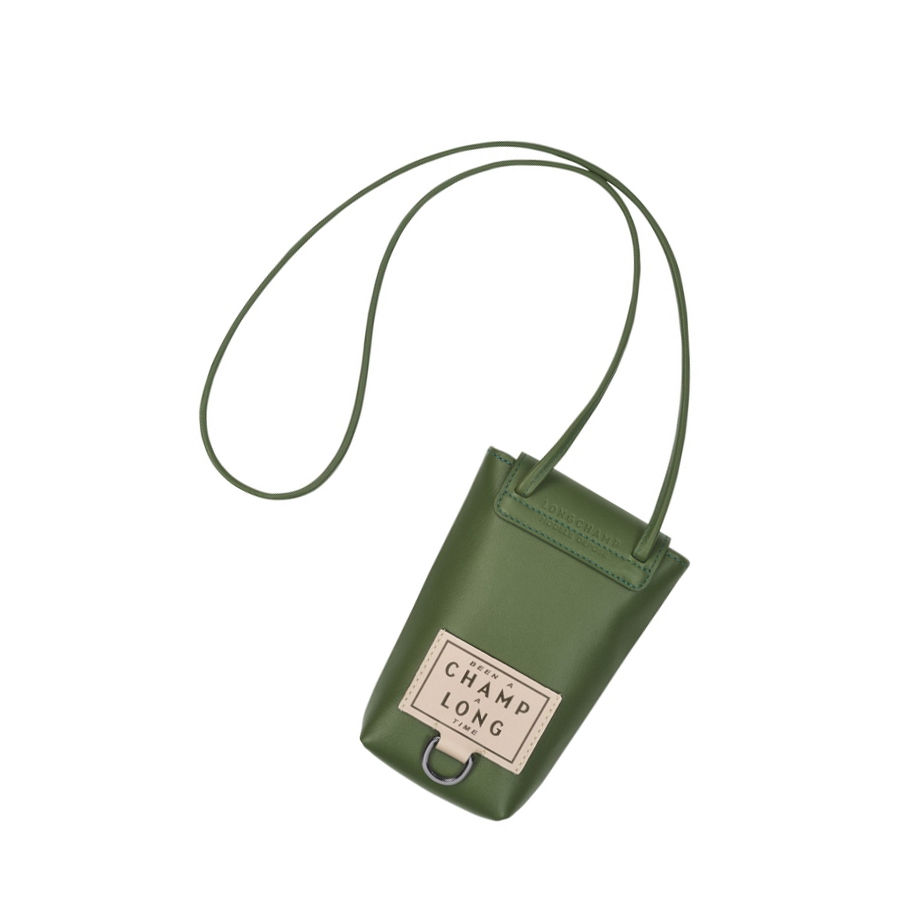 Longchamp X Eu Hoesje Dames Groen | NL-QB04896