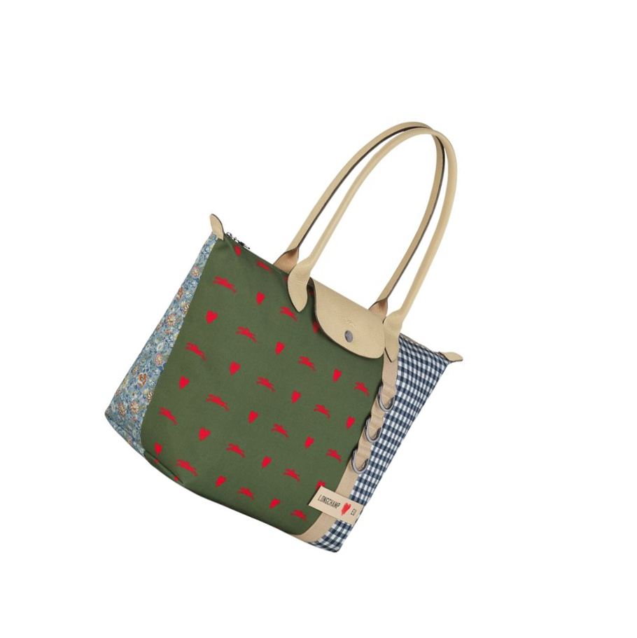 Longchamp X Eu L Shopper Tas Dames Gekleurd | NL-DA98470