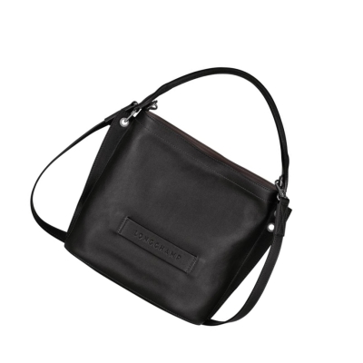 Longchamp 3D Crossbodytassen Dames Zwart | NL-YD54831