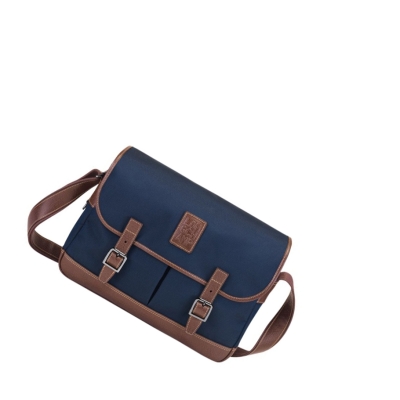 Longchamp Boxford Crossbodytassen Heren Donkerblauw | NL-OQ17408