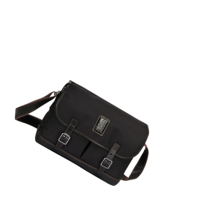 Longchamp Boxford Crossbodytassen Heren Zwart | NL-WV12930