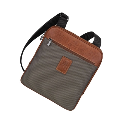 Longchamp Boxford L Crossbodytassen Heren Bruin | NL-PA61704