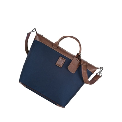 Longchamp Boxford Reistas Heren Donkerblauw | NL-DU54037