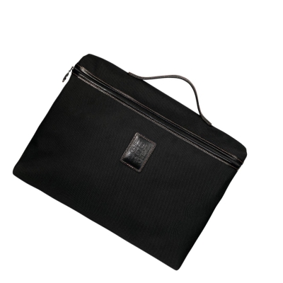 Longchamp Boxford S Aktetas Heren Zwart | NL-ID85921