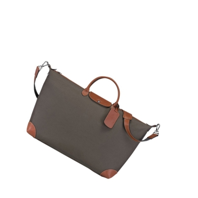 Longchamp Boxford XL Reistas Heren Bruin | NL-VL57160