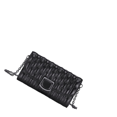 Longchamp Brioche Portefeuille Dames Zwart | NL-HB96075