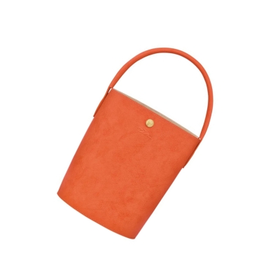 Longchamp Cuir De Russie Handtas Dames Oranje | NL-ID14738