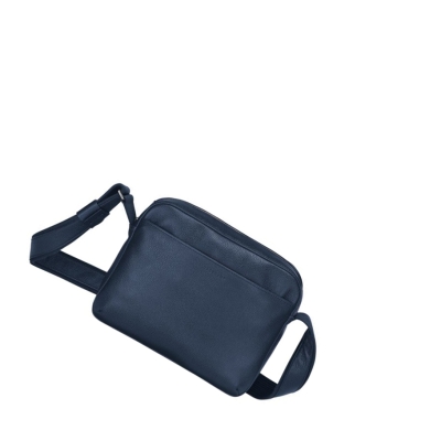 Longchamp Le Foulonné Crossbodytassen Heren Donkerblauw | NL-RX79536