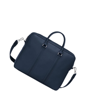 Longchamp Le Foulonné M Aktetas Heren Donkerblauw | NL-IM75418