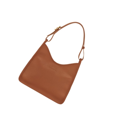 Longchamp Le Foulonné Schoudertassen Dames Bruin | NL-BZ52176