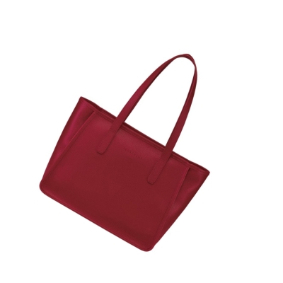 Longchamp Le Foulonné Schoudertassen Dames Rood | NL-FG25691