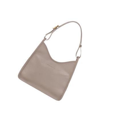 Longchamp Le Foulonné Schoudertassen Dames Grijs | NL-UR90374