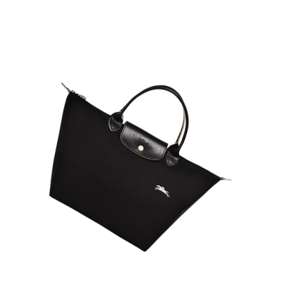 Longchamp Le Pliage Club M Handtas Dames Zwart | NL-BH94708