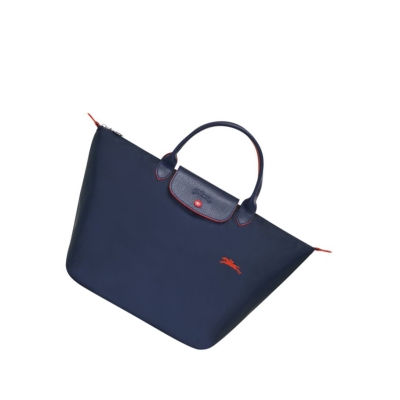 Longchamp Le Pliage Club M Handtas Dames Donkerblauw | NL-TF57130