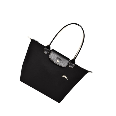Longchamp Le Pliage Club S Schoudertassen Dames Zwart | NL-SO35982