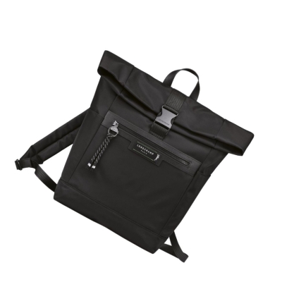 Longchamp Le Pliage Energy Rugzak Heren Zwart | NL-PN20416