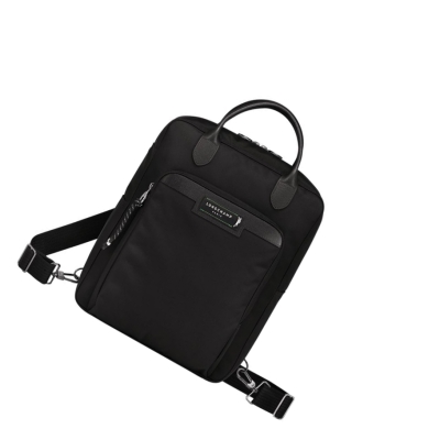 Longchamp Le Pliage Energy Rugzak Heren Zwart | NL-UM94028