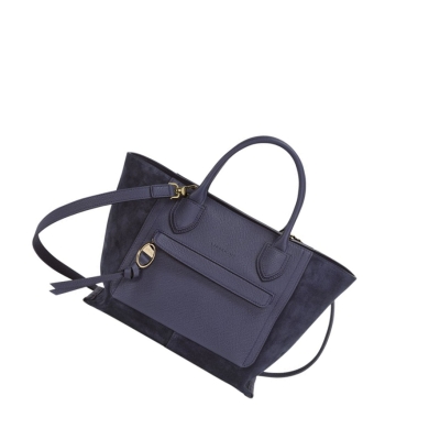 Longchamp Mailbox M Handtas Dames Donkerblauw | NL-YT74139