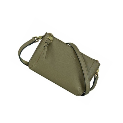 Longchamp Mailbox Rits Rond Portemonnee Dames Bruin | NL-IP95724