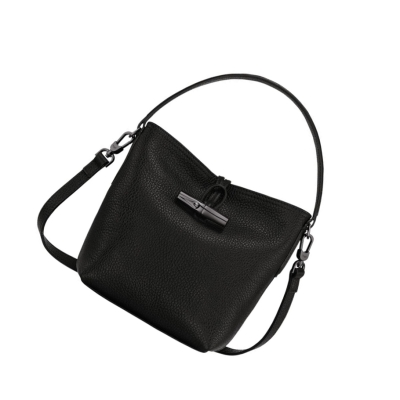 Longchamp Roseau Essential S Handtas Dames Zwart | NL-AX19786