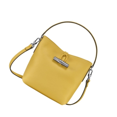 Longchamp Roseau Essential S Handtas Dames Geel | NL-NS58942