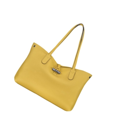 Longchamp Roseau Essential Schoudertassen Dames Geel | NL-FP59730