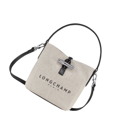 Longchamp Roseau S Handtas Dames Beige | NL-FJ12378