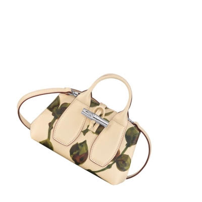 Longchamp Roseau Végétal XS Handtas Dames Khaki | NL-BX45291