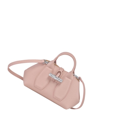 Longchamp Roseau XS Handtas Dames Lichtroze | NL-RH60437