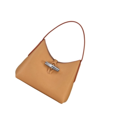 Longchamp Roseau XS Schoudertassen Dames Bruin | NL-CY95617