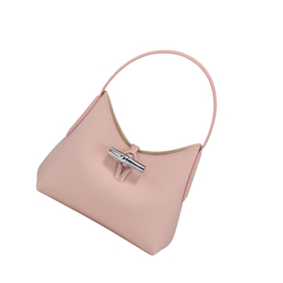 Longchamp Roseau XS Schoudertassen Dames Lichtroze | NL-SB53087